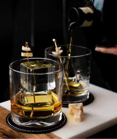 Abeille Szklanki do Whisky 4 szt. 300 ml