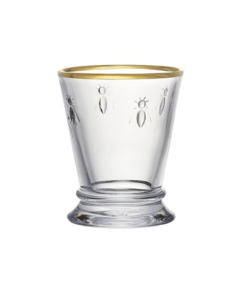 Abeille Szklanki ze Złotą Obwódką 4 szt. 250 ml