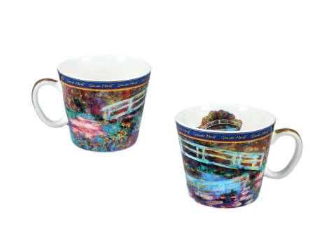 CARMANI Monet Most nad stawem — filiżanka espresso ze spodkiem 100 ml