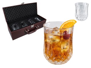 Komplet 4 szklanek do whisky — wzór 125-3000