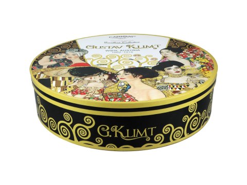 CARMANI Klimt — komplet 6 kubków 350 ml w okrągłym pudełku