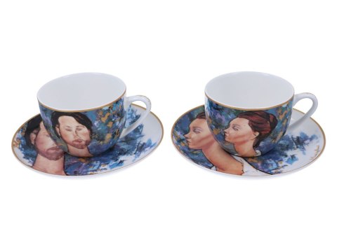 CARMANI Modigliani – 2 filiżanki ze spodkami, 250 ml