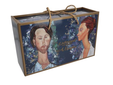 CARMANI Modigliani – 2 filiżanki ze spodkami, 250 ml