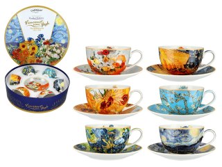 CARMANI Van Gogh — komplet 6 filiżanek 230 ml