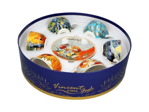 CARMANI Van Gogh — komplet 6 filiżanek 230 ml