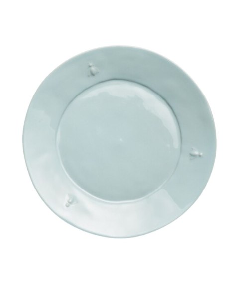 Abeille Talerz Obiadowy Ceramiczny Błękitny