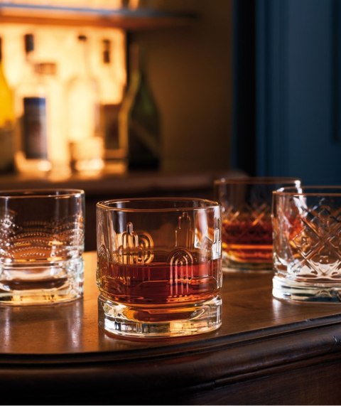Dandy Szklanki do Whisky 4 szt. 370 ml