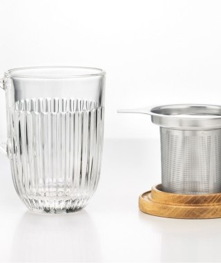 Ouessant Szklanka z Zaparzaczem 350 ml