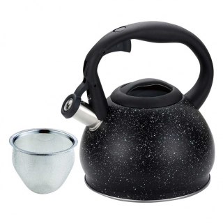 KINGHOFF KH-1634 - stalowy czajnik z sitkiem, 1,2 l