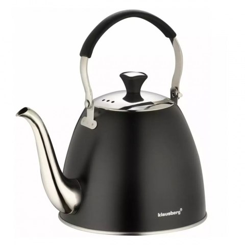 KLAUSBERG KB-7570 - stalowy czajnik z sitkiem, 1,1 l