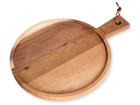 HUSLA 73921 - akacjowa deska do krojenia i serwowania, 30 cm