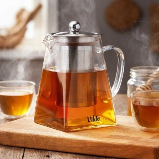 VILDE 259412 - szklany dzbanek z wyjmowanym zaparzaczem, 730 ml
