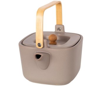 HUSLA HYGGE - ceramiczny dzbanek do herbaty 1 l, szary