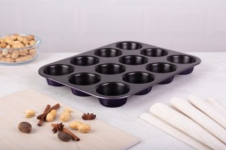 BERLINGER HAUS Purple Eclipse BH-6800 — forma do pieczenia 12 muffinek
