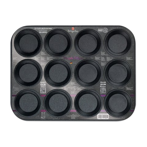 BERLINGER HAUS Purple Eclipse BH-6800 — forma do pieczenia 12 muffinek