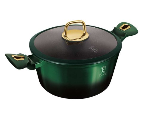 Berlinger Haus Emerald BH-6065 - komplet naczyń z powłoką tytanową, 10 elementów