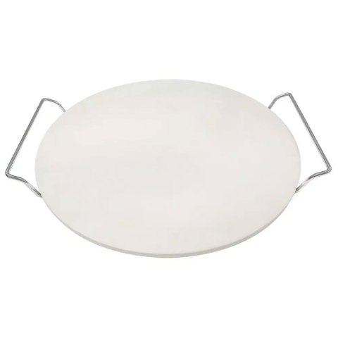 KLAUSBERG KB-7788 — kamień do pieczenia i serwowania pizzy 33 cm ze stojakiem