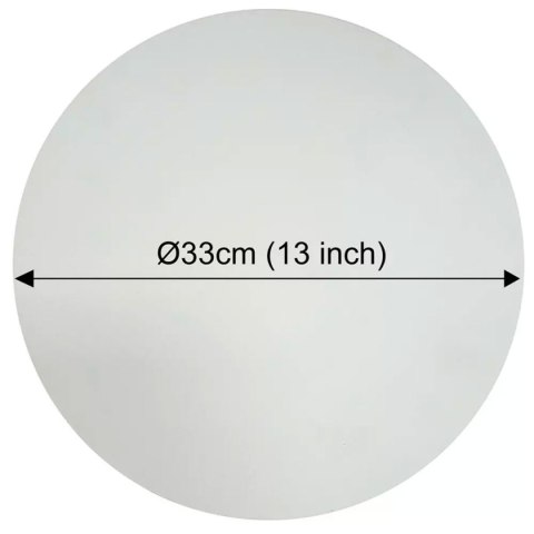KLAUSBERG KB-7788 — kamień do pieczenia i serwowania pizzy 33 cm ze stojakiem