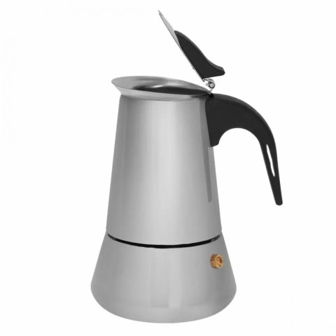KINGHOFF KH-1044 — stalowa kawiarka 200 ml, do indukcji