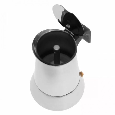 KINGHOFF KH-1044 — stalowa kawiarka 200 ml, do indukcji