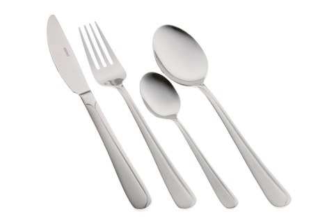 KINGHOFF KH-3561 - komplet sztućców 72 elementy w walizce, satyna