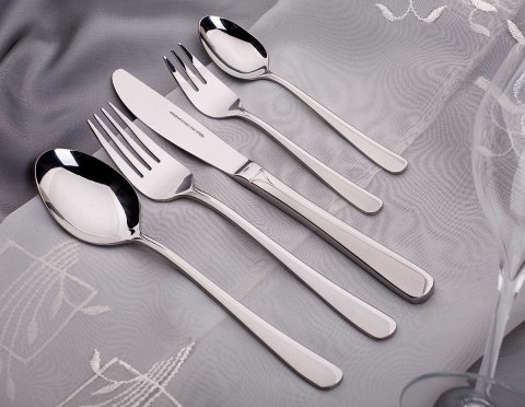 KINGHOFF KH-3561 - komplet sztućców 72 elementy w walizce, satyna