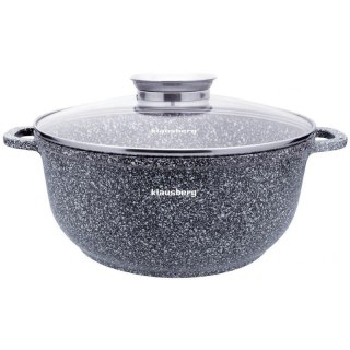 KLAUSBERG KB-7533 — komplet 3 garnków z pokrywkami, 2,3 / 4,5 / 6,5 l