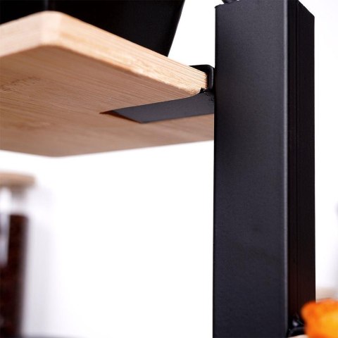 LOFT 139213 - trzypoziomowa patera bambusowa z miseczką