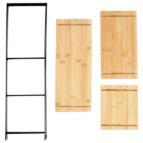 Vilde 139454 - patera bambusowa 3-poziomowa, wysokość 53 cm