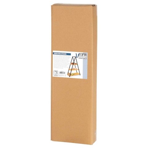 Vilde 139454 - patera bambusowa 3-poziomowa, wysokość 53 cm