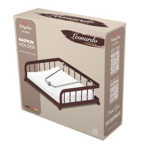 BERLINGER HAUS LEONARDO BH-8590 - serwetnik z dociskiem
