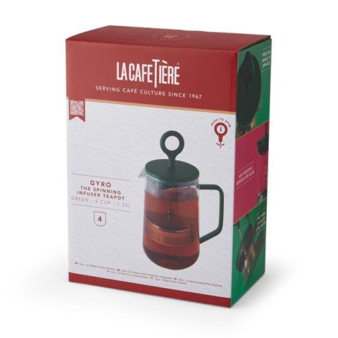 Dzbanek do herbaty La Cafetière Zielony, 1,25 litra