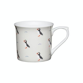 KitchenCraft Ryflowany Maskonur — kubek z porcelany kostnej 300 ml