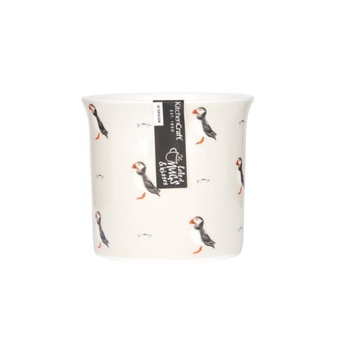 KitchenCraft Ryflowany Maskonur — kubek z porcelany kostnej 300 ml