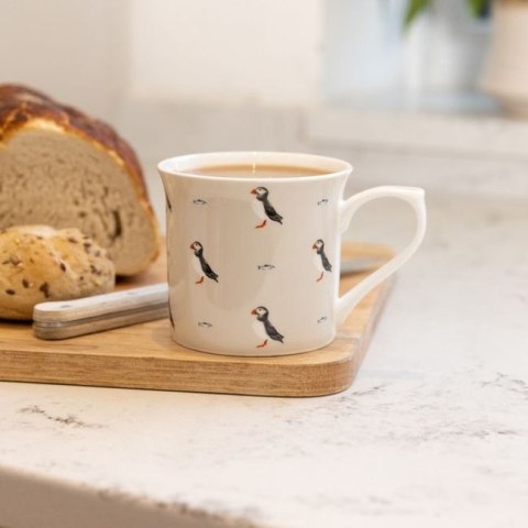 KitchenCraft Ryflowany Maskonur — kubek z porcelany kostnej 300 ml