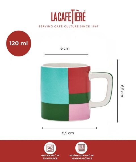 La Cafetière Ceramiczna filiżanka do espresso Utopian Lines 120 ml