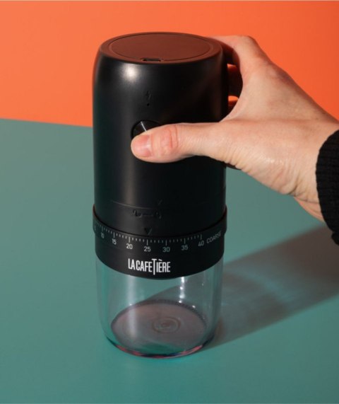 La Cafetière Elektryczny Młynek do Kawy z Ceramicznymi Żarnami, 200 ml