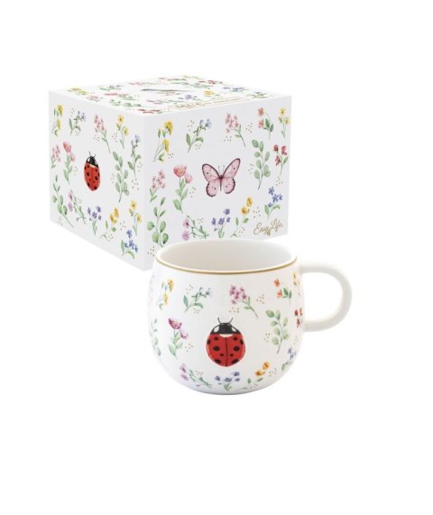 Easy Life Magiczny Ogród Biedronka — kubek porcelanowy 400 ml