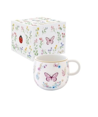Easy Life Magiczny Ogród Motyl — kubek porcelanowy 400 ml