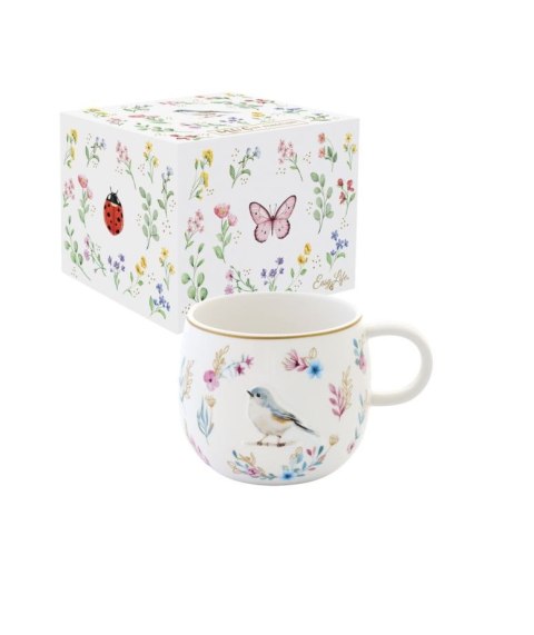 Easy Life Magiczny Ogród Ptaszek — kubek porcelanowy 400 ml