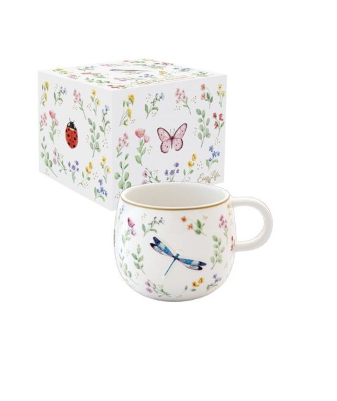 Easy Life Magiczny Ogród Ważka — kubek porcelanowy 400 ml