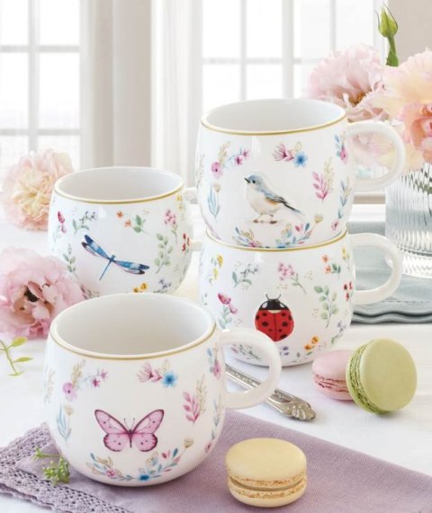 Easy Life Magiczny Ogród Ważka — kubek porcelanowy 400 ml