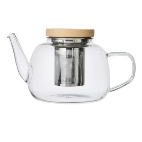 Szklany Dzbanek z Zaparzaczem i Pokrywką La Cafetière Rialto - 4 Filiżanki, 1,2 L