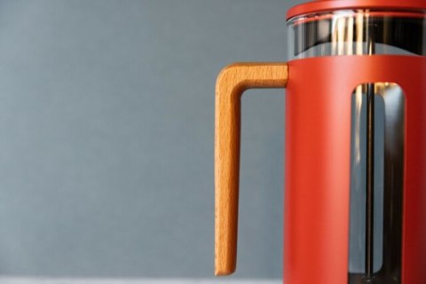 Zaparzacz do Kawy Typu French Press La Cafetiere Pisa, kolor Czerwony, 1 litr