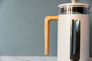 Zaparzacz do Kawy Typu French Press La Cafetiere Pisa, kolor Kremowy, 1 litr