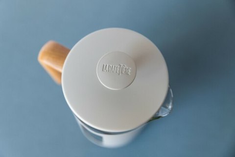 Zaparzacz do Kawy Typu French Press La Cafetiere Pisa, kolor Kremowy, 1 litr