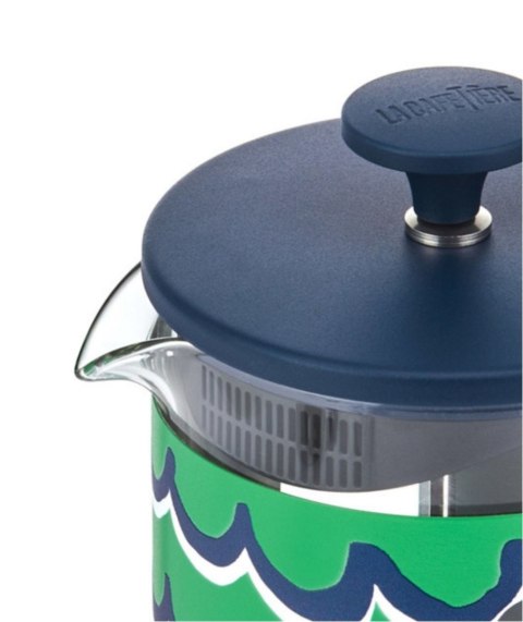 Zaparzacz do Kawy Typu French Press La Cafetière Pisa na 8 filiżanek, Cyan Tides