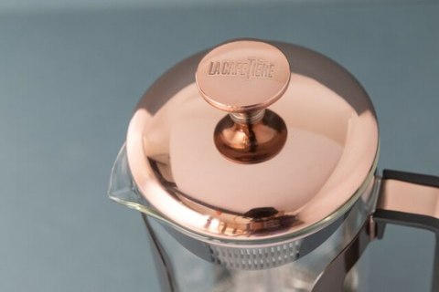 Zaparzacz do Kawy Typu French Press La Cafetiere Roma, kolor Miedziany. 1 litr