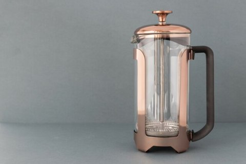 Zaparzacz do Kawy Typu French Press La Cafetiere Roma, kolor Miedziany. 1 litr