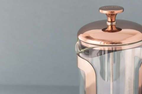 Zaparzacz do Kawy Typu French Press La Cafetiere Roma, kolor Miedziany. 1 litr